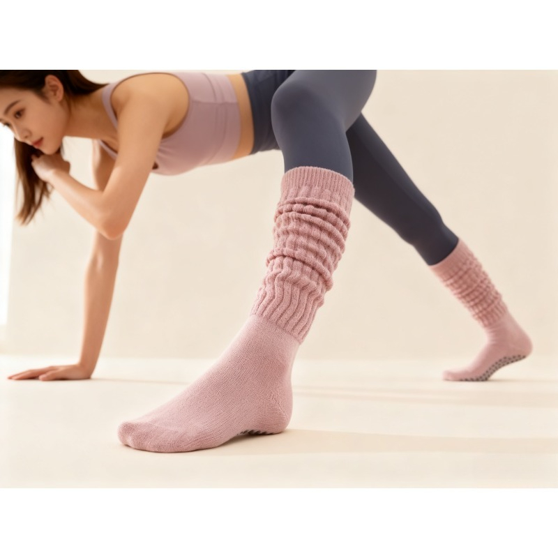 Pilates Yoga And Gym - Kaos Kaki Pilates Wanita Katun Anti