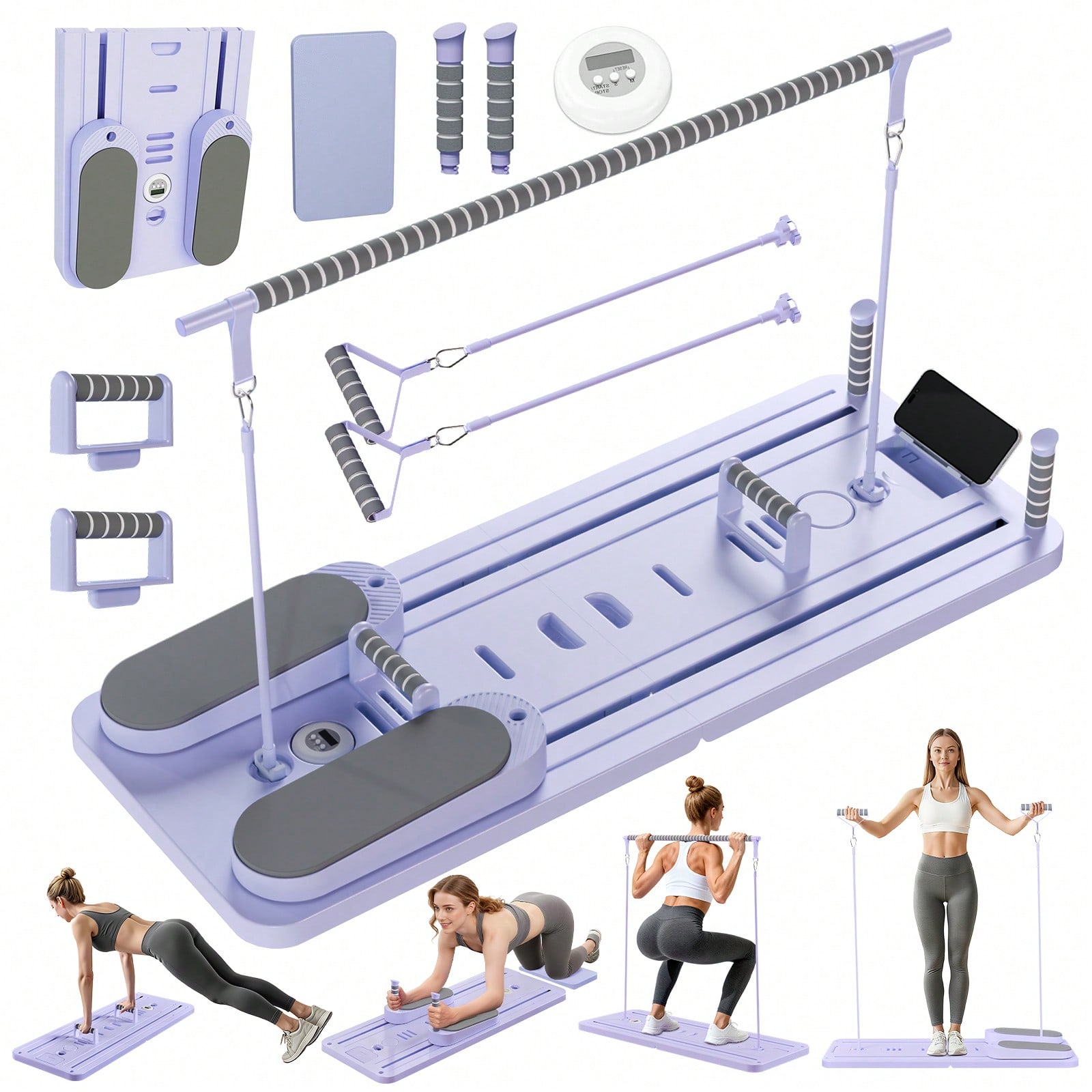 Pilates & Yoga With Katja Youtube - Reformer Pilates dengan Bar, Papan Pilates