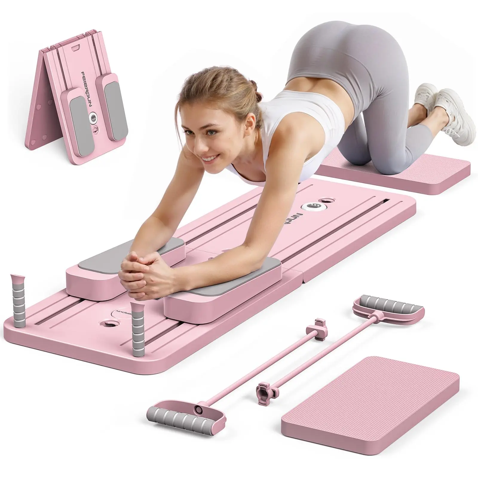 Pilates & Yoga With Katja Youtube - Papan Pilates Lipat Multifungsi, Alat Latihan