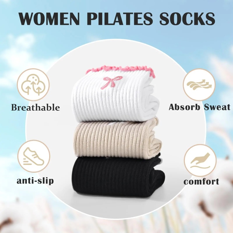 Pilates & Yoga With Katja Youtube - Kaus Kaki Yoga Profesional, Tali Katun