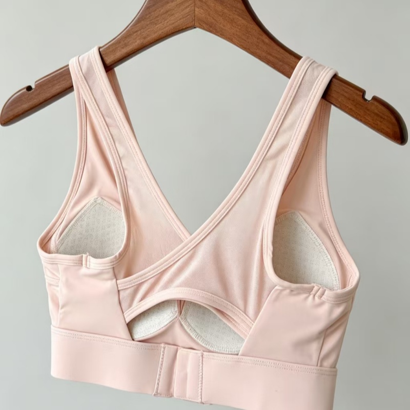 Pilates Yoga Top - Bra Olahraga Wanita Penyangga Tinggi Tahan