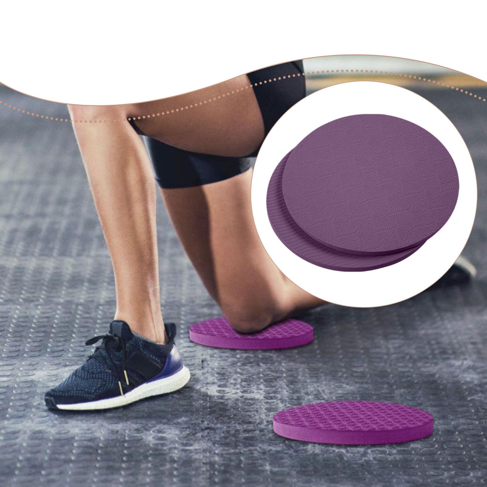 Pilates Yoga Knee Pads - Set Pelindung Lutut Yoga Anti-Slip, Alas