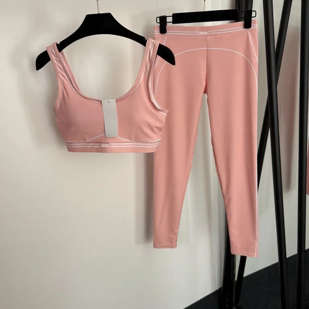 Pilates Yoga Top - Tank Top dan Celana Dua Potong