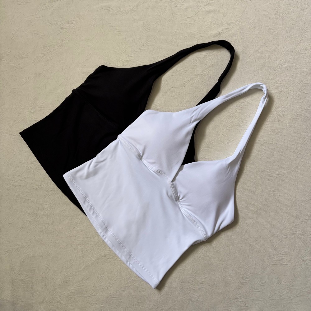 Rompi Yoga V-neck dengan Banta - Pilates Yoga Wear ulasan dan harga