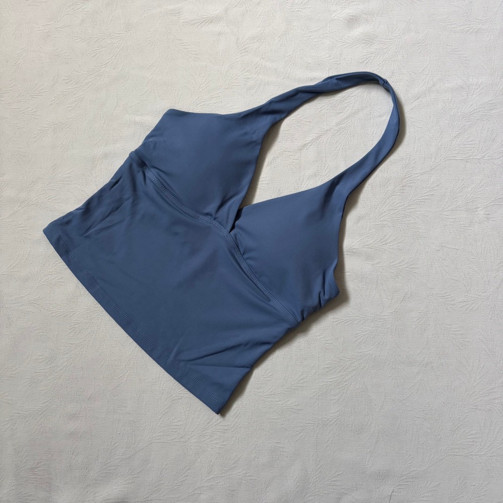 Rompi Yoga V-neck dengan Banta - Pilates Yoga Wear ulasan dan harga