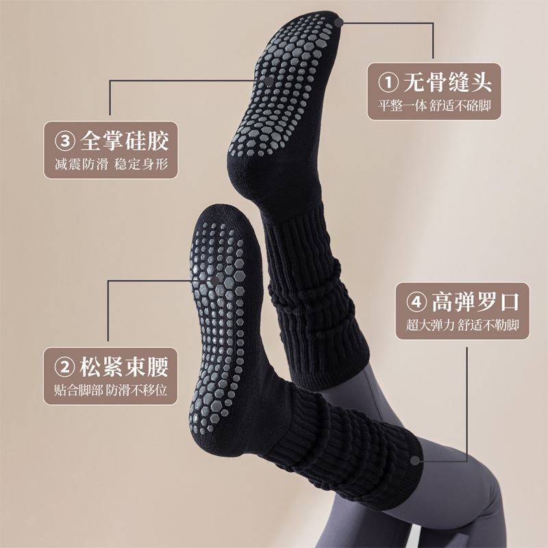 Kaos Kaki Pilates Wanita Katun - Pilates Yoga And Gym ulasan dan harga