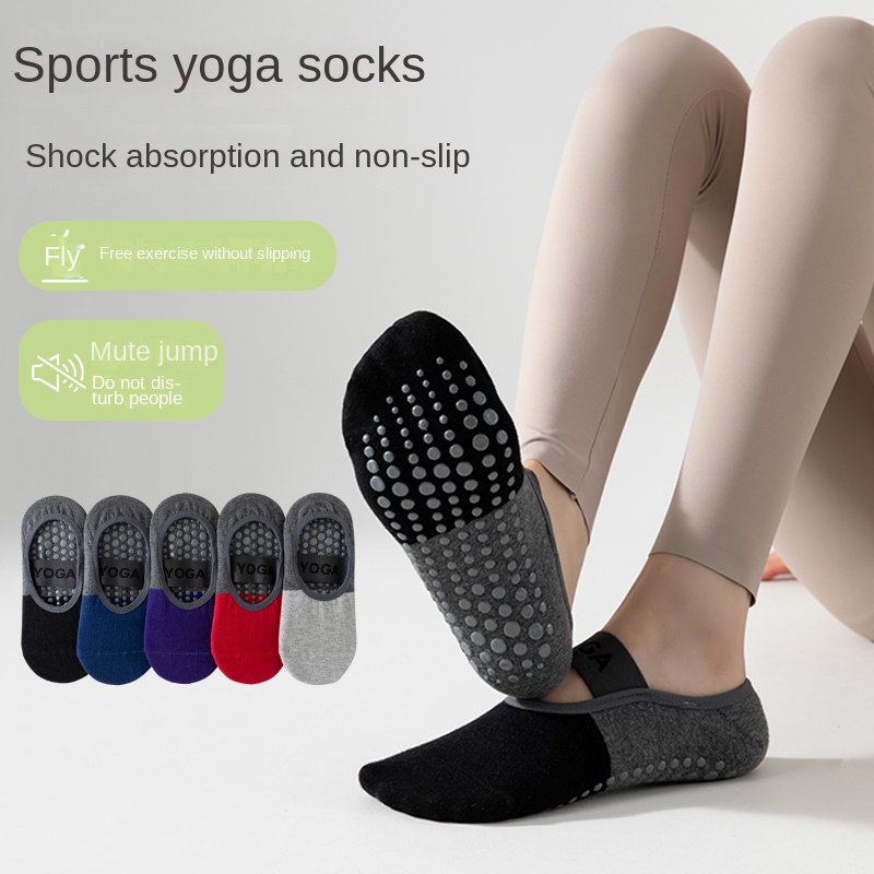 5 pasang Kaus Kaki Yoga Profes - Pilates & Yoga With Katja Youtube ulasan dan harga