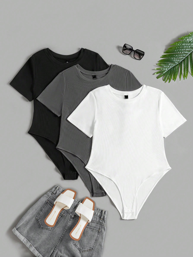Jumpsuit Lengan Pendek Leher B - Pilates Yoga Wear ulasan dan harga