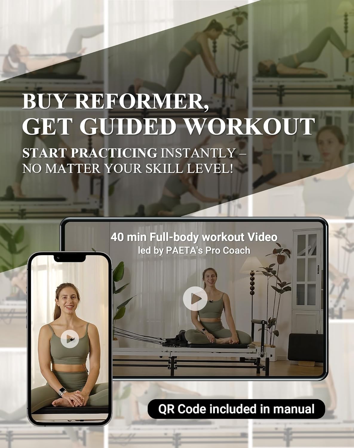 Alat Pilates Reformer, Alat Pi - Pilates Reformer Spring ulasan dan harga
