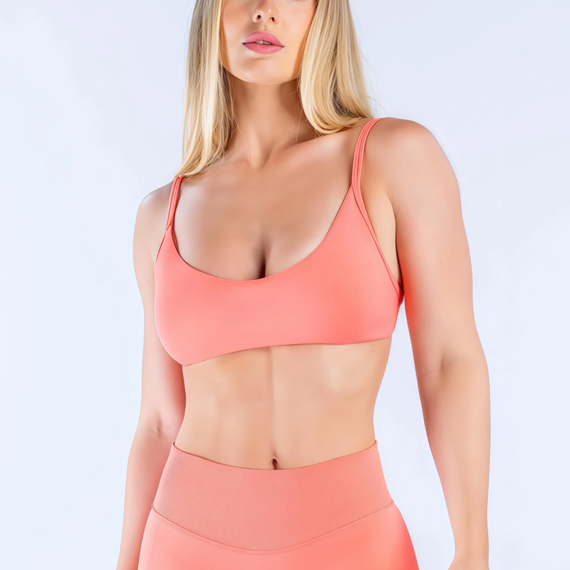 HISTELLO Impact Scoop Neck Bra - Pilates Yoga And Gym ulasan dan harga