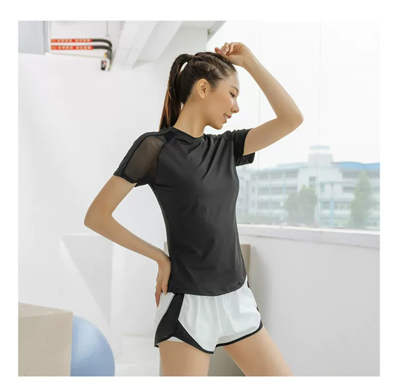 Kaos Olahraga Musim Panas Wani - Pilates Yoga Top ulasan dan harga