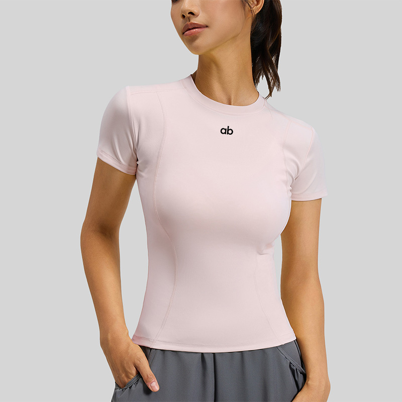 Kaus Lengan Pendek Sederhana G - Pilates Yoga Wear ulasan dan harga