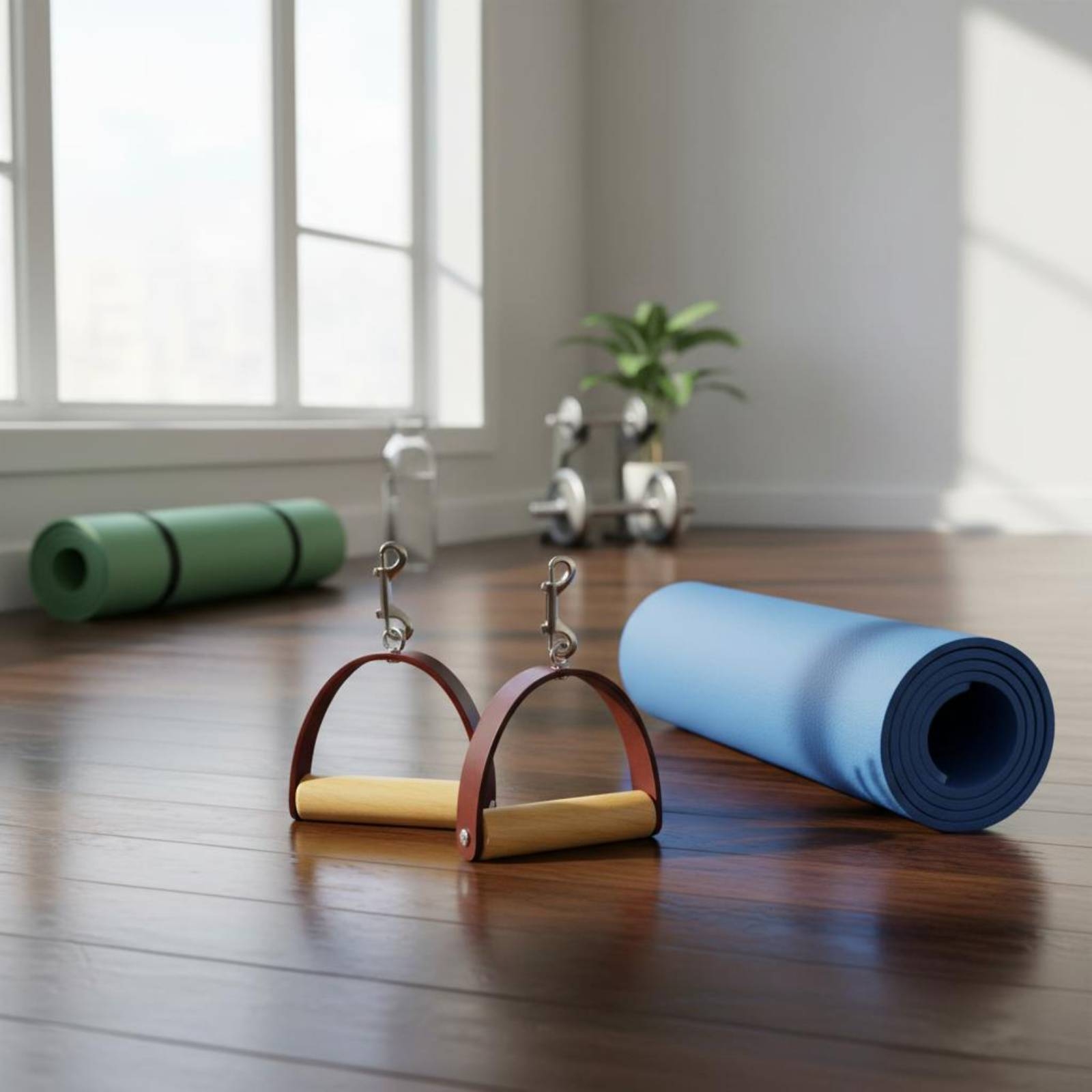 2Pcs/Set Pegangan Kulit Pilate - Pilates & Yoga With Katja Youtube ulasan dan harga