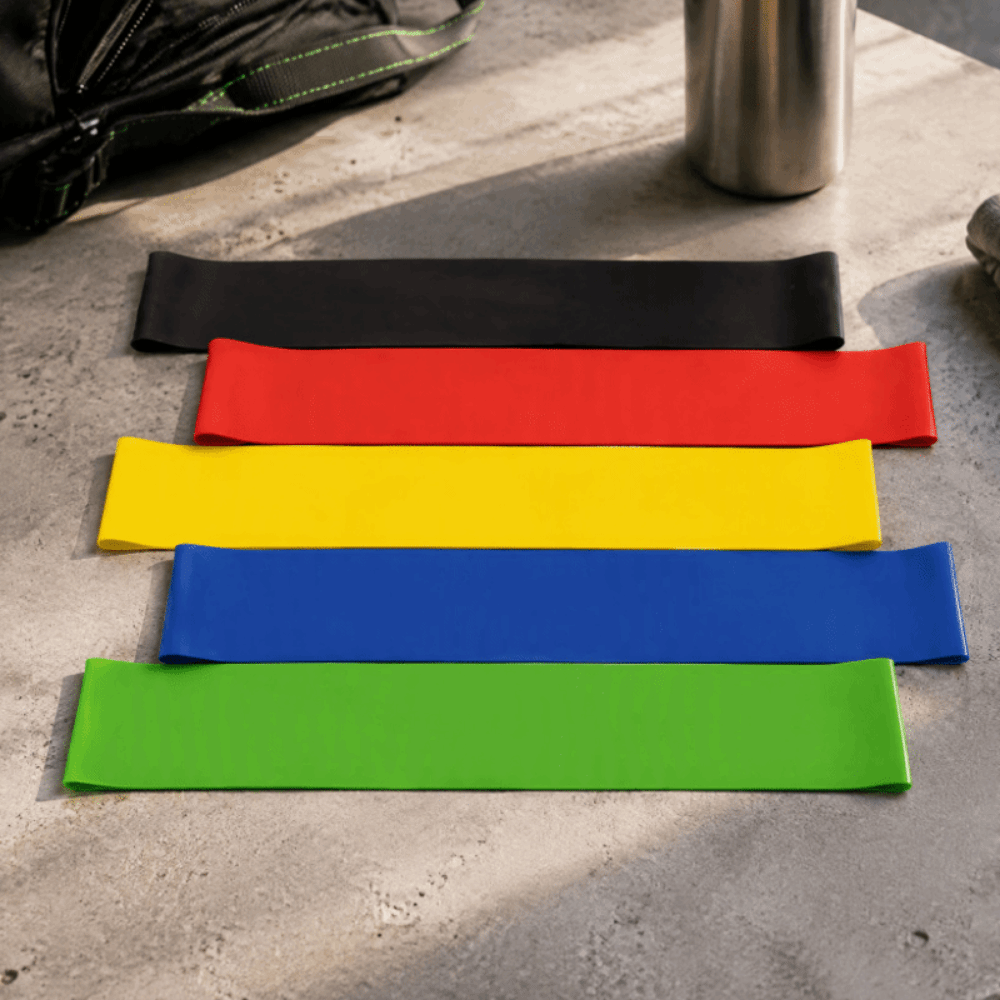 5pcs 30 x 5cm Resistance Loop  - Pilates X Yoga ulasan dan harga