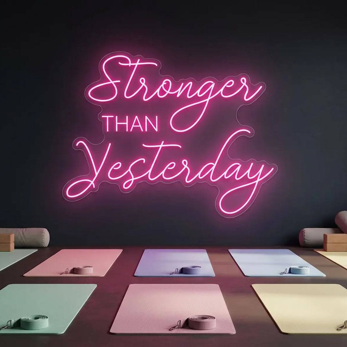 Lampu Neon Lebih Kuat dari Kem - Pilates Yoga Gifts ulasan dan harga