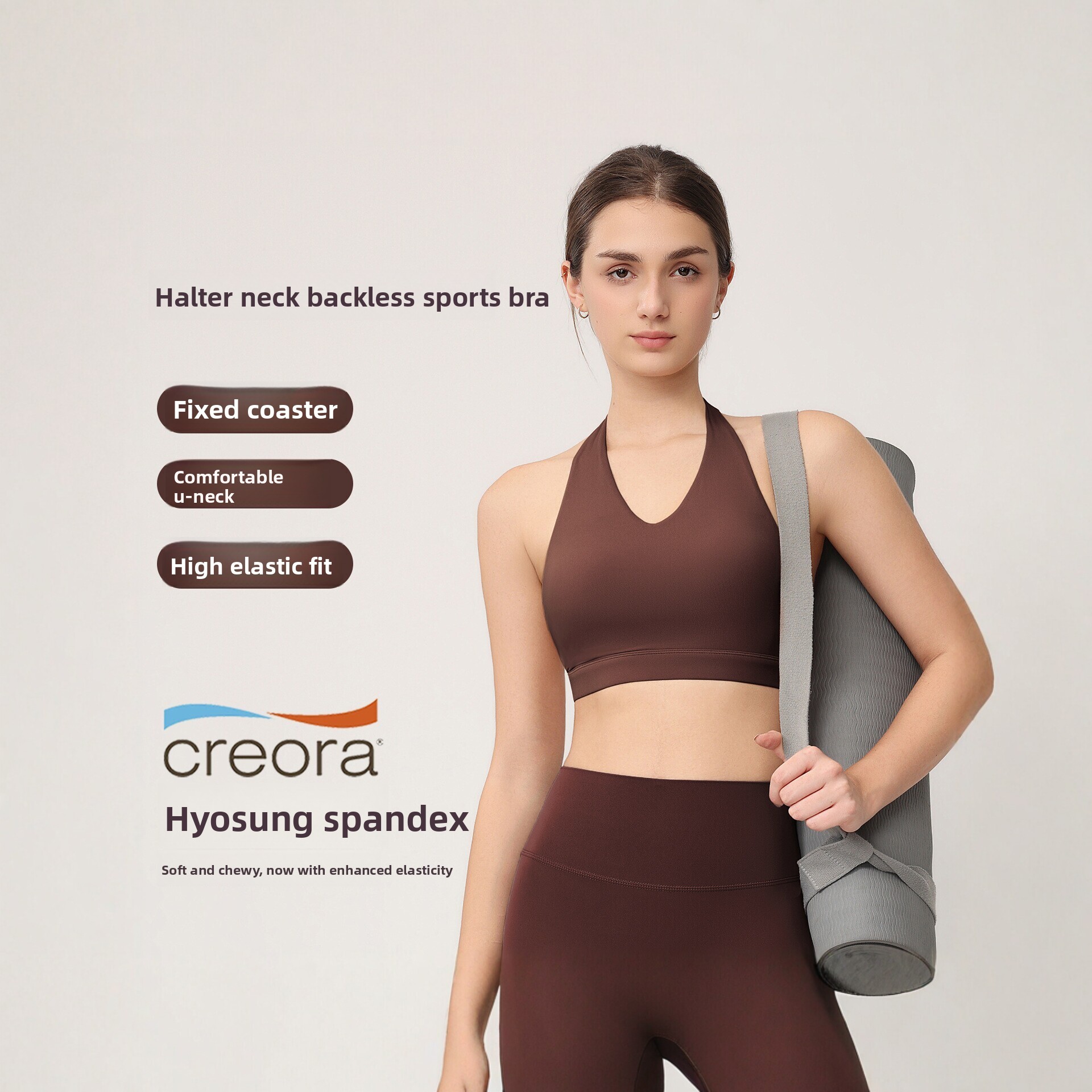 Bra Olahraga Wanita Model Halt - Pilates Yoga Top ulasan dan harga