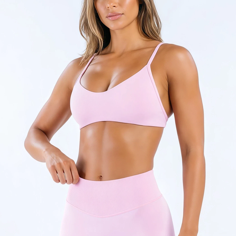 HISTELLO Impact Scoop Neck Bra - Pilates Yoga And Gym ulasan dan harga