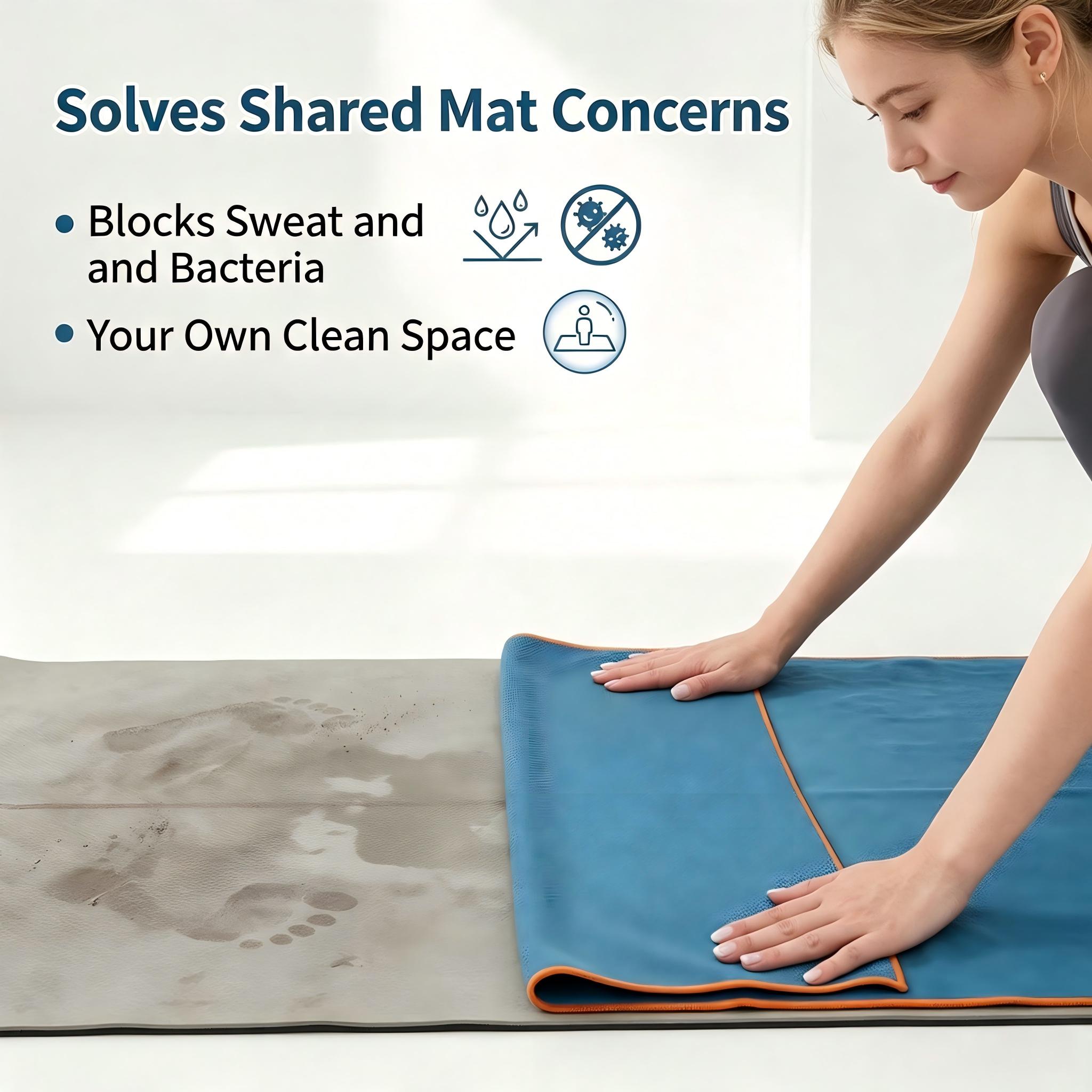 Handuk Matras Yoga Anti-Selip  - Pilates X Yoga ulasan dan harga