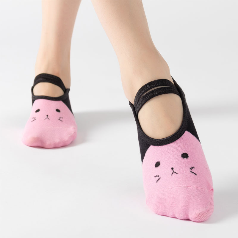 Kaus Kaki Yoga Kartun Kucing L - Pilates Yoga Gifts ulasan dan harga