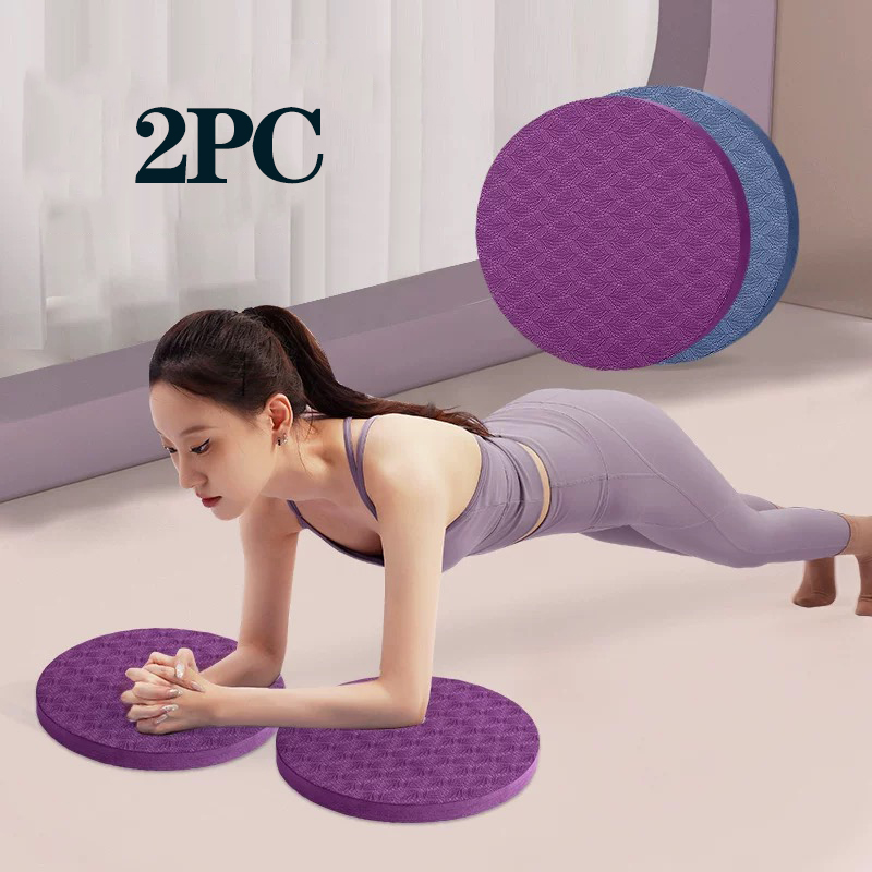 Bantalan lutut Yoga 2 pak, ban - Pilates Yoga Knee Pads ulasan dan harga