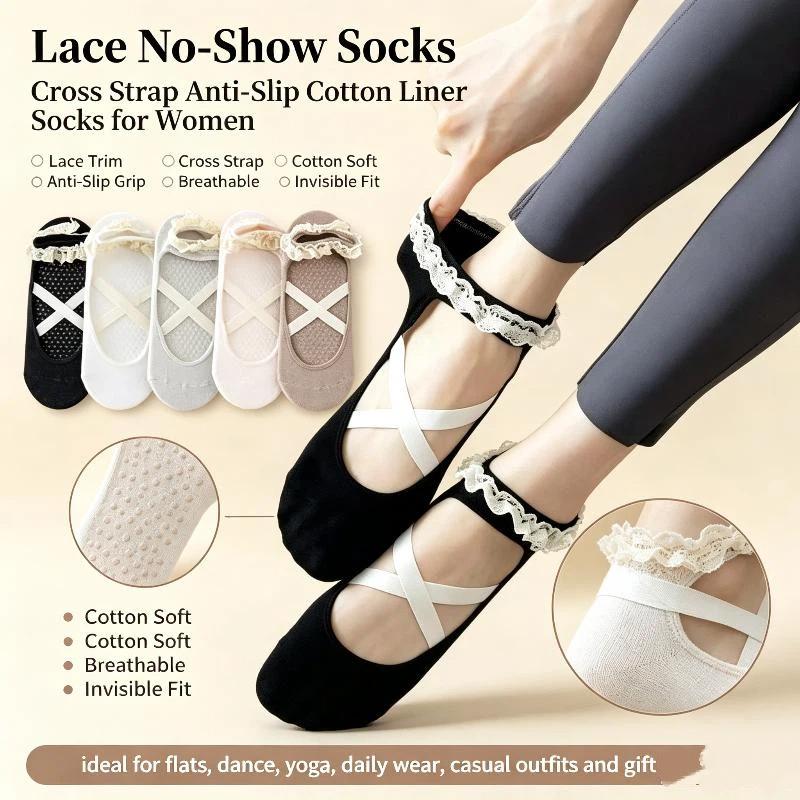 1 Pasang Kaus Kaki Pilates Ren - Pilates & Yoga With Katja Youtube ulasan dan harga